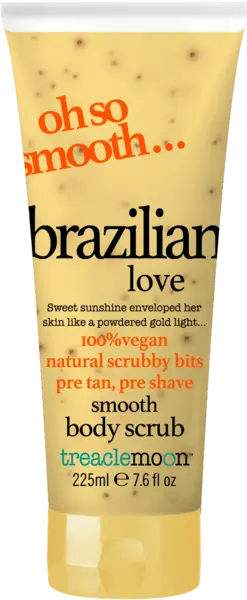 Scrub de corp The Brazilian Love, 225ml, Treaclemoon