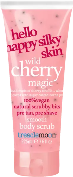 Scrub de corp Wild Cherry Magic, 225ml, Treaclemoon