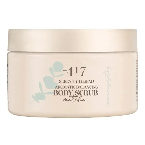 Scrub pentru corp cu Matcha Serenity Legend, 400 g, Minus 417