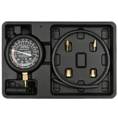 Scule pentru vacuum si compresie injectoare Yato YT-73050, 9 buc, valiza