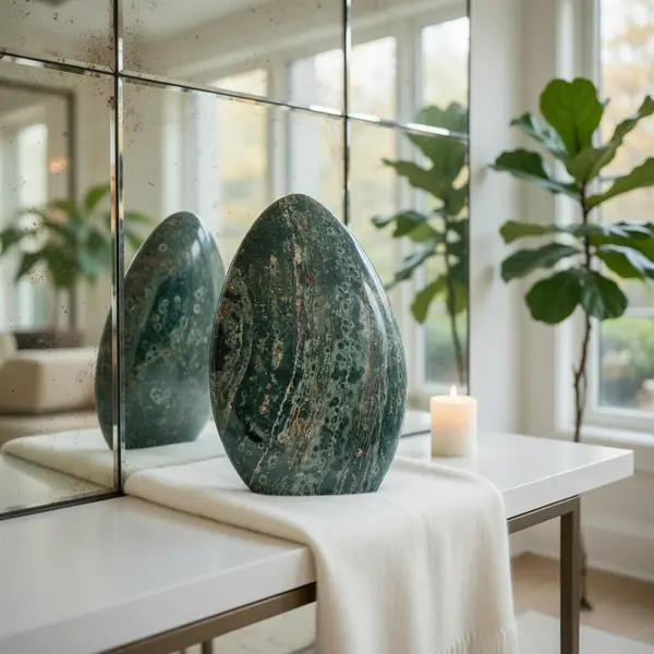 Sculptura jasp ocean forma libera | Model XXL1
