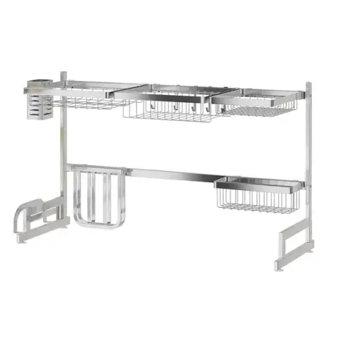 Scurgator vase, inox, 85x32x52cm - Zokura