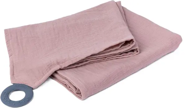 Scutec de alăptare cu inel de silicon Doomoo - Mom n Play, Tetra Pink