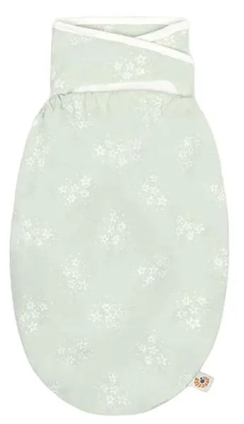 Scutec de bumbac Ergobaby - Swaddler, Tog 0.5, Starry Mint