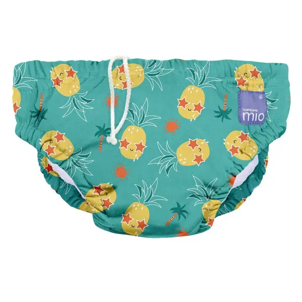 Scutec pentru inot refolosibil Bambino Mio Pineapple marimea S