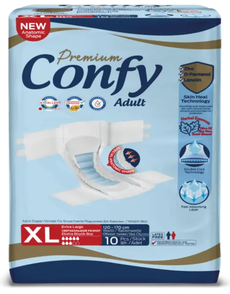 Scutece chilot pentru adulti Premium Marime XL, 6 bucati, Confy