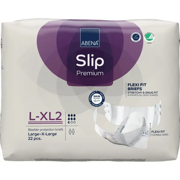 Scutece pentru adulti Premium Flexi Fit L-XL2 cu absorbtie 2900ml, 22 bucati, Abena