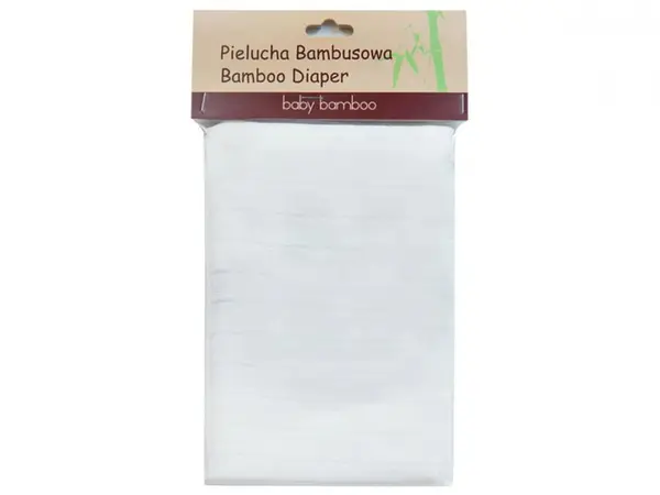 Scutecel din bambus 90x90 cm White