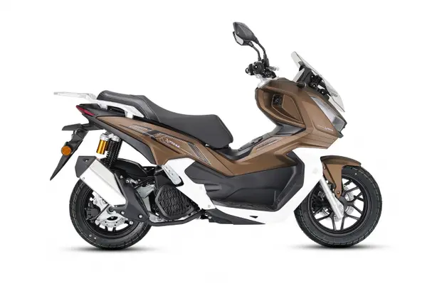 Scuter Barton X-Trail 125cc, ABS, camera, culoare maro