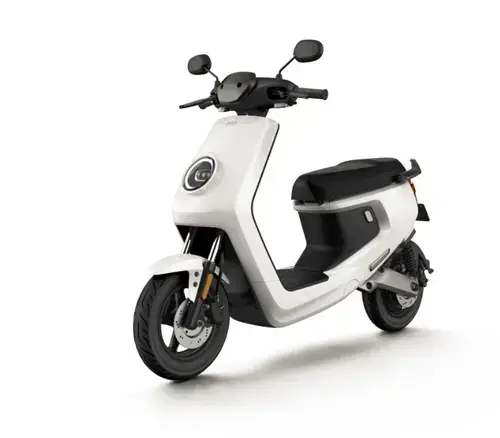 Scuter electric NIU MQi+ Sport, Motor 1200W, Viteza maxima 45km/h, autonomie 45-55km, Cruise control, franare pe disc, GPS (Alb)