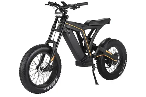Scuter electric VSETT Eagle, Motor 750W, Viteza maxima 40km/h, autonomie 80km, baterie 48V/20Ah, roti 20inch, franare pe disc (Negru)