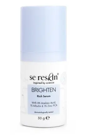 Se:Reskin Ser Brighten cu acid azelaic, arbutin & zinc PCA - depigmentare 30 g