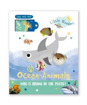 Sea Animals. Who is Hiding in the Puzzle?, Board book/***