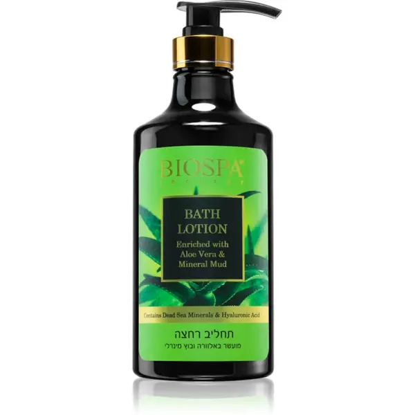 Sea of Spa Bio Spa Aloe Vera & Mineral Mud cremă de duș și baie cu minerale din Marea Moartă aloe vera 780 ml