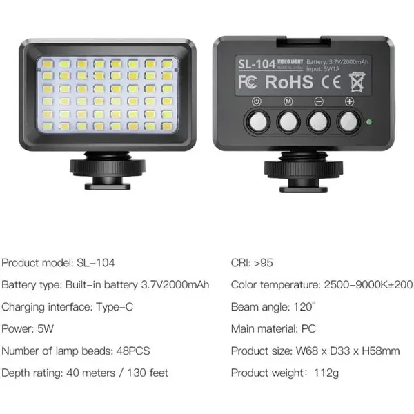 Seafrogs Lampa LED SeaFrogs SL-104 subacvatica