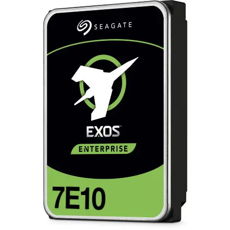 Seagate Hard disk intern Seagate Exos 7E10 ST10000NM019B, 10TB, 3.5, SATA III, Negru-Verde