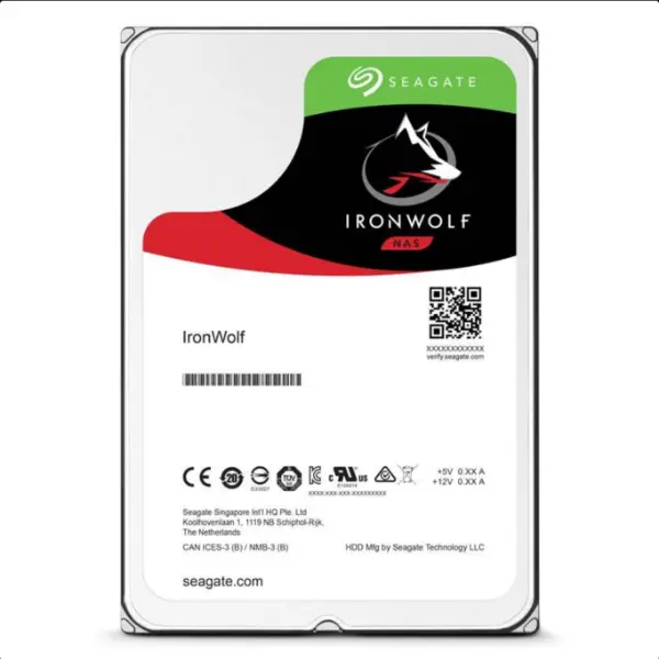 Seagate Hard Disk Seagate IronWolf 12TB SATA-III 7200RPM 256MB