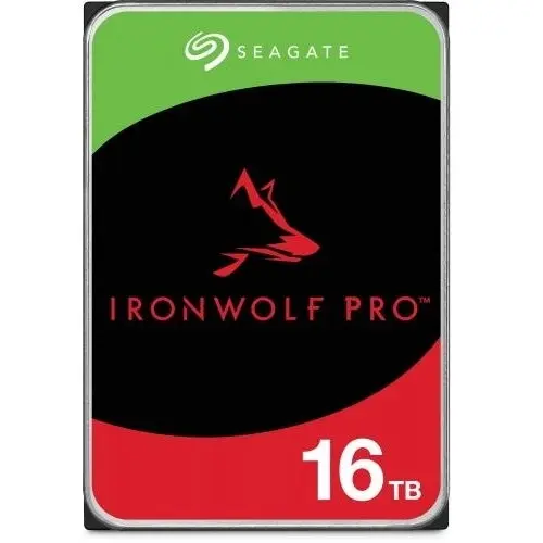 Seagate Hard Disk Server SEAGATE Ironwolf PRO 16TB, 7200rpm, 6Gb/s, SATA, 256MB cache, 3.5 inch, 24x7 pentru sisteme NAS RAID Rackmount, 8 bucati