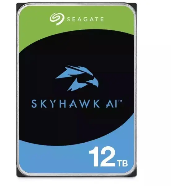 Seagate Hard Disk Surveillance Seagate SkyHawk AI, 12TB CMR, 3.5, 512MB, SATA