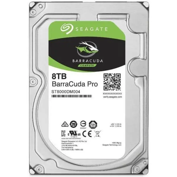 Seagate Internal Hdd Seagate Barracuda 3.5'' 8tb Sata3 5400rpm 256mb