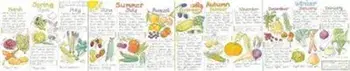 Seasonal Fruit and Vegetables Wallchart/***