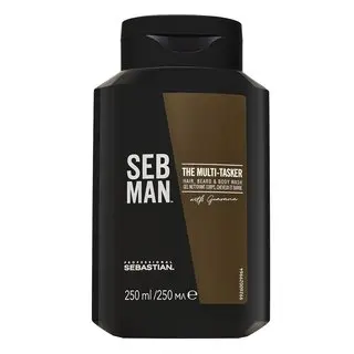 Sebastian Professional Man The Multi-Tasker 3-in-1 Shampoo șampon, balsam și un gel de duș pentru toate tipurile de păr 250 ml