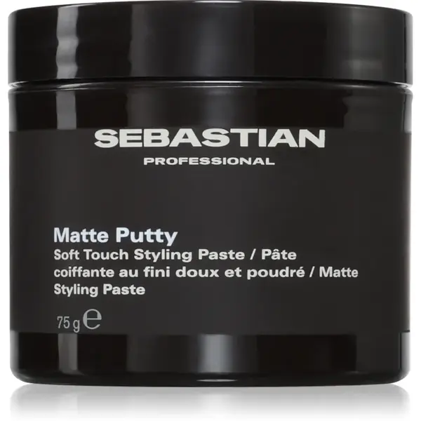 Sebastian Professional Matte Putty gel modelator pentru coafura pentru un aspect mat pentru toate tipurile de par 75 g