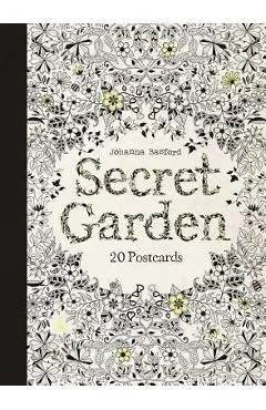 Secret Garden: 20 Postcards - Johanna Basford