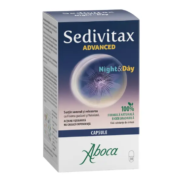 Sedivitax Advanced Night&Day, 30 capsule, Aboca
