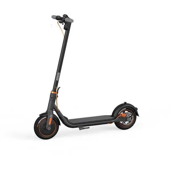 Segway Trotineta electrica Ninebot by Segway KickScooter F40E, Viteza maxima 25 Km/h, Autonomie 30-40 Km, Motor 350 W, IPX5, Bluetooth, Roti 10 (Gri)