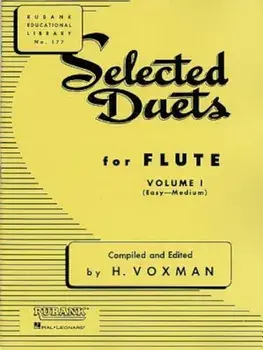 Selected Duets for Flute: Volume 1 - Easy to Medium, Paperback/H. Voxman