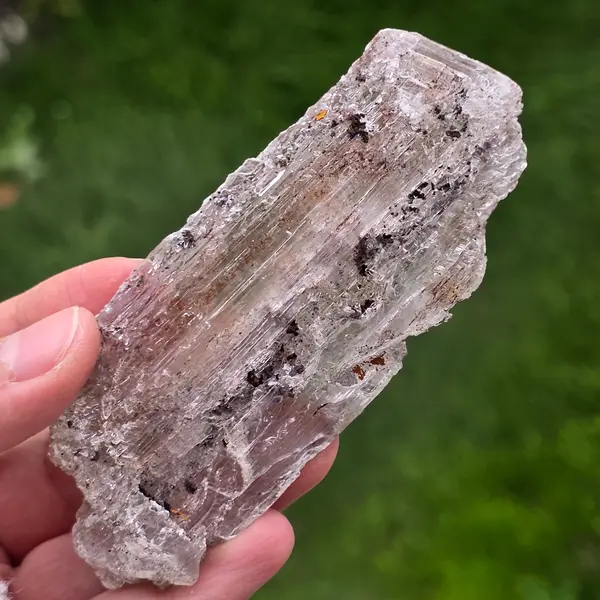 Selenit cu hematit din Mexic – specimen mineral natural | Model 5