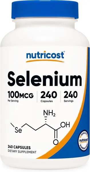 Selenium, 100 µg, 240 capsule , Nutricost