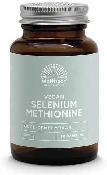 Selenium Methionine, 200 µg, 90 capsule, Mattisson Healthstyle