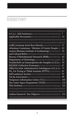 Self-Institution: Terminology Audit - Chris Dreier