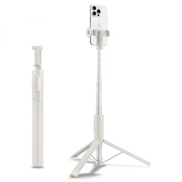 Selfie Stick Bluetooth Spigen S541W, Universal, Bej