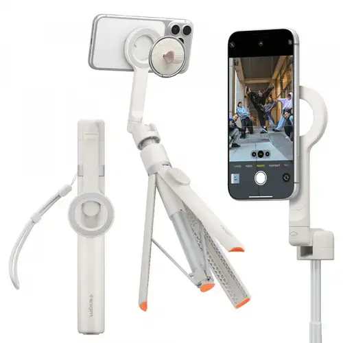 Selfie Stick Bluetooth Spigen S582W, Universal, AMP11373, Bej