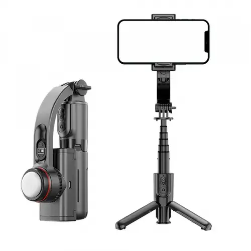 Selfie Stick Bluetooth Techsuit L18sMini, Universal (Negru)