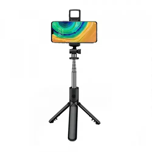 Selfie Stick Bluetooth Techsuit S03-S, Universal (Negru)