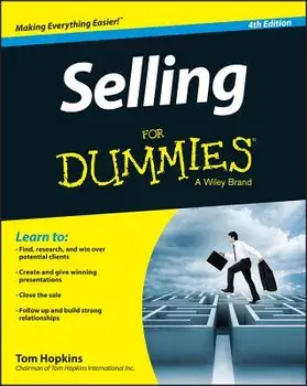 Selling for Dummies, Paperback/Tom Hopkins