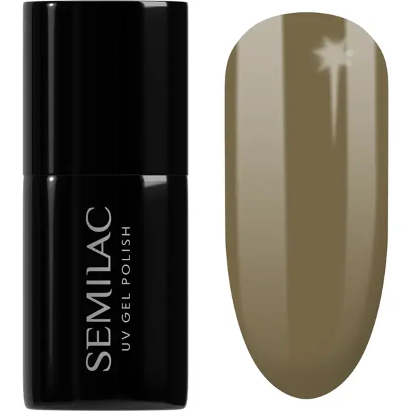 Semilac UV Hybrid WellBeing unghii cu gel folosind UV / lampă cu LED culoare 658 Sage Smoke 7 ml