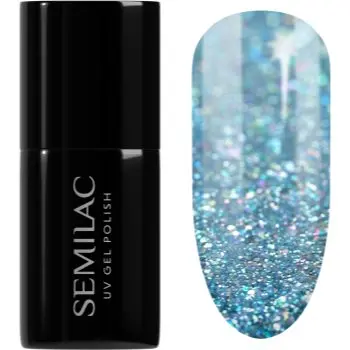 Semilac UV Hybrid Winter Collection unghii cu gel folosind UV / lampă cu LED