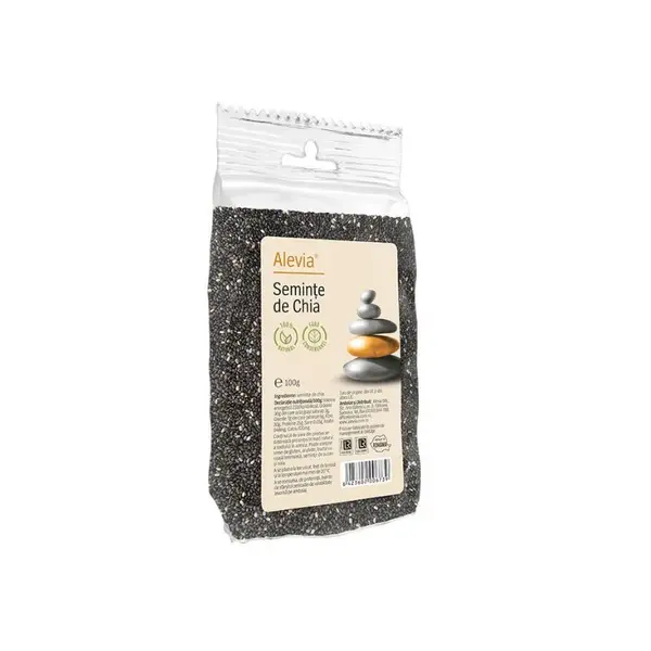 Seminte de chia, 100g, Alevia