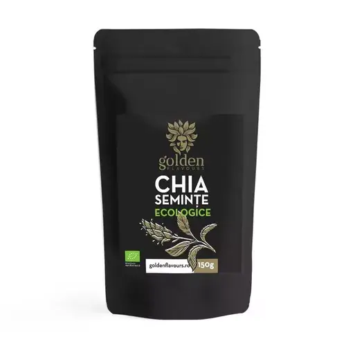 Semințe de Chia ECO, 150g | Golden Flavours