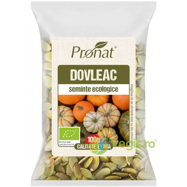Seminte de Dovleac Ecologice/Bio 100g