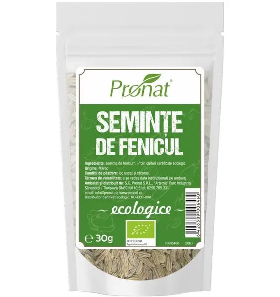 Seminte de fenicul BIO, 30 g