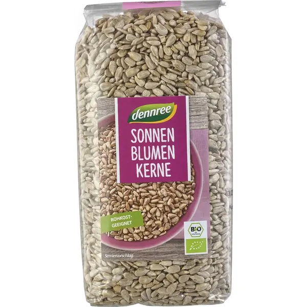 Seminte de floarea soarelui bio 500g Dennree