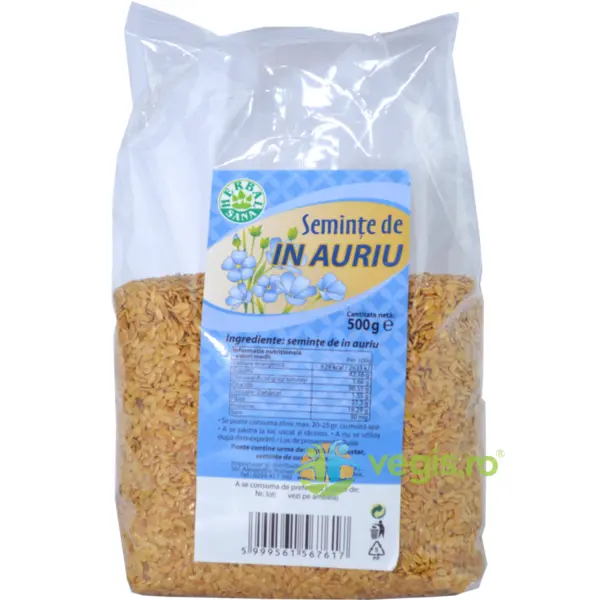 Seminte de In Auriu 500g