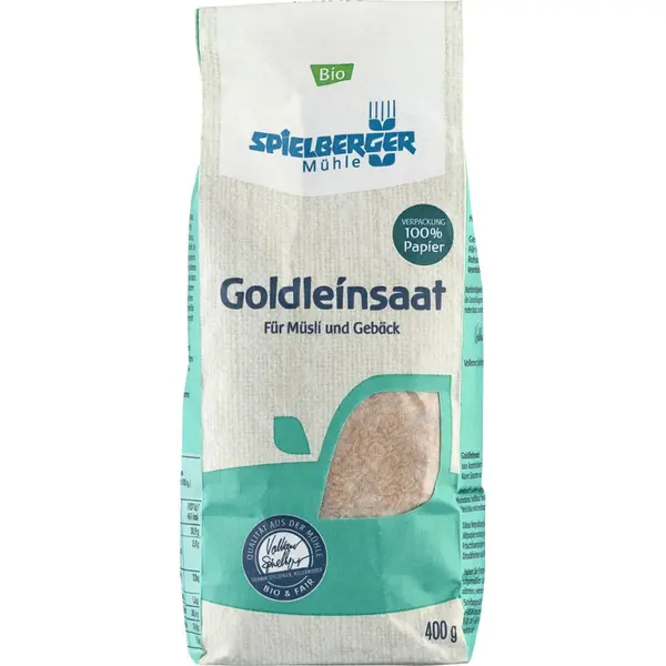 Seminte de in auriu, eco - 400 g