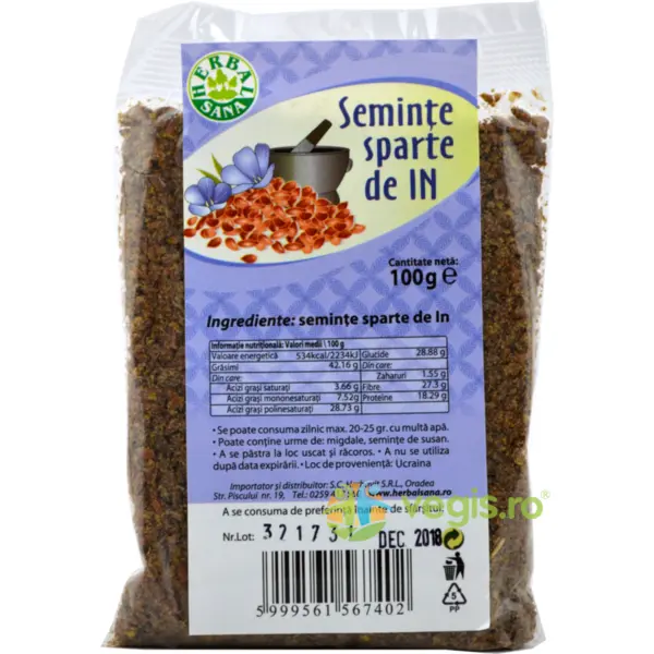 Seminte De In Sparte 100g
